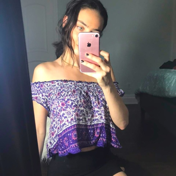 URBAN OUTFIITERS “BAND OF GYPSIES” BOHO OVER THE SHOULDER TOP - Picture 3 of 8